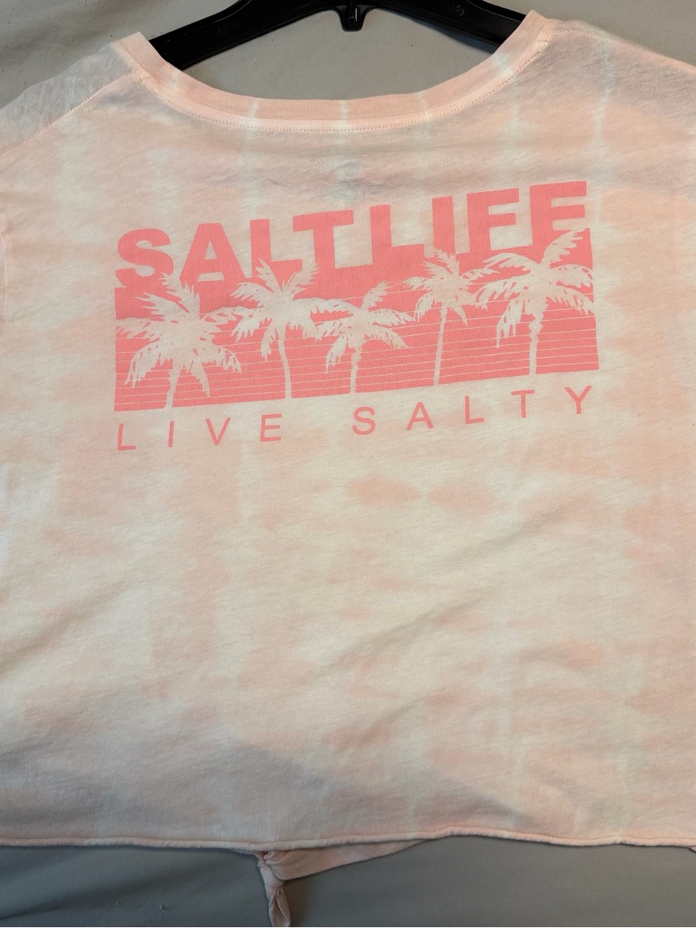 Salt Life Pink Tie-Dye, cropped